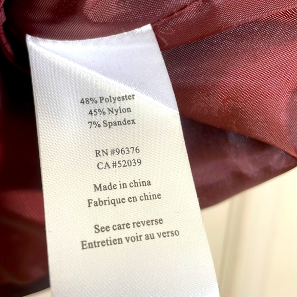 NWT Samuel Dong Stylish Dress Jacket in Metallic Brown Size Large - Picture 7 of 9